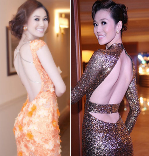 Mỹ nhân Khánh My là fan ruột của các kiểu váy khoét lưng trần bởi cô hiểu rõ lợi thế cơ thể mình Mỹ nhân Khánh My là fan ruột của các kiểu váy khoét lưng trần bởi cô hiểu rõ lợi thế cơ thể mình