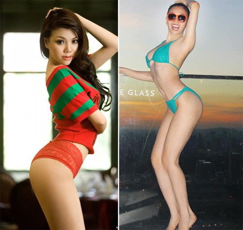 Trà Ngọc Hằng cũng sở hữu thân hình đáng tự hào Trà Ngọc Hằng cũng sở hữu thân hình đáng tự hào