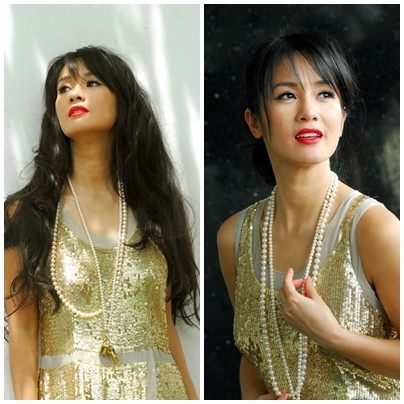 Những trang phục lấp lánh giúp cô nàng 'an gian' được rất nhiều tuổi của mình.