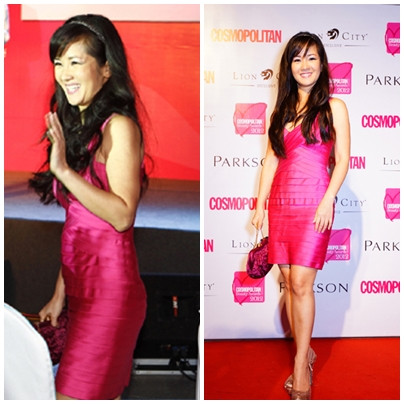 Màu hồng cũng là một trong những bí quyết 'trẻ mãi' của nàng Bống