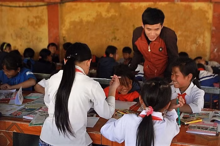 Nhiều người lo ngại: Bỏ biên chế sẽ khiến cho giáo dục vùng cao kém hấp dẫn đối với giáo viên (Ảnh:V.N)