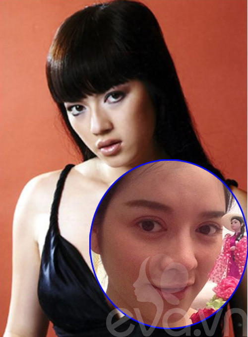 Khán giả nhận thấy rõ sự thay đổi này khi so sánh những bức ảnh. Thậm chí, có người còn cho rằng, Lý Nhã Kỳ cắt mí nhưng không thành công nên bờ mí sưng dầy, rất thiếu tự nhiên.