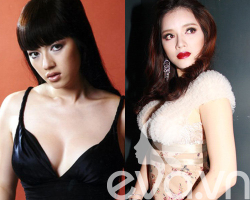 Cô cũng từng dính đến tin đồn nâng ngực. Trước đây, vòng 1 của Lý Nhã Kỳ nhỏ hơn và chảy xệ hơn bây giờ.