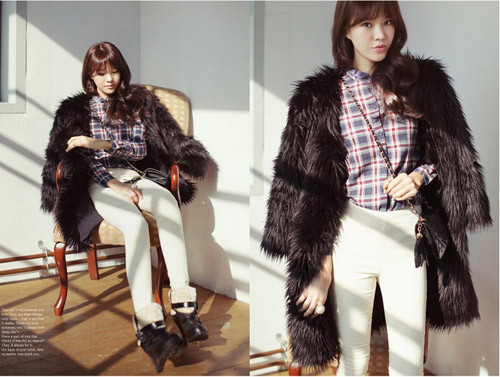 Nếu bạn có một thân hình chuẩn như người mẫu, việc khoác thêm một chiếc áo lông trong những ngày giá rét này sẽ biến bạn trở thành một quý cô cực kỳ thanh lịch và sành điệu