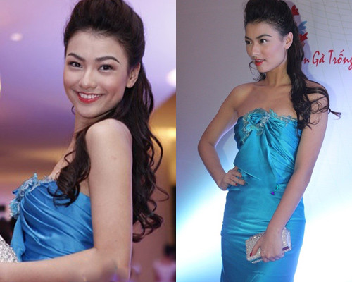 Tóc xoăn lọn Tóc xoăn lọn buông xõa bờ vai, ôm lấy gương mặt giúp Hồng Quế bớt đi vẻ gầy gò. Nó tôn lên nét gợi cảm, sang trọng mà không bị già nua cho chân dài 19 tuổi. Hình ảnh mới nhất của Hồng Quế cùng kiểu tóc xoăn lọn, phần mái được đánh phồng rất sành điệu.