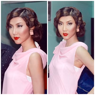 Và xót xa cho nhan sắc xinh đẹp một thời đang bị thẩm mỹ làm cho 'biến dạng'