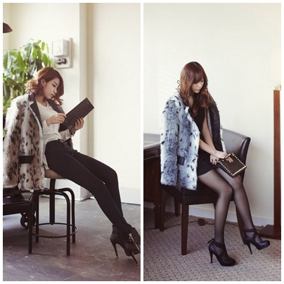 Áo lông chỉ hợp với dáng người thanh mảnh, dong dỏng cao