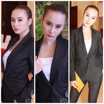 .. chúng ta thấy phảng phất một chút nào đó những đường nét khá giống với cô nàng 'thích lộ' Can Lộ Lộ.