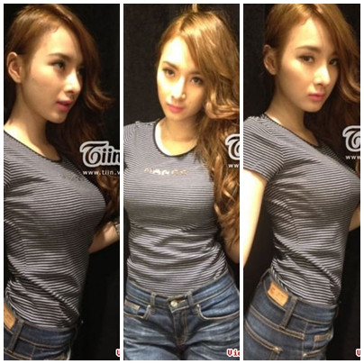 Thật là ngẫu nhiên, ở một số hình ảnh mới đây nhất của Angela Phương Trinh sau khi phẫu thuật nâng mũi...