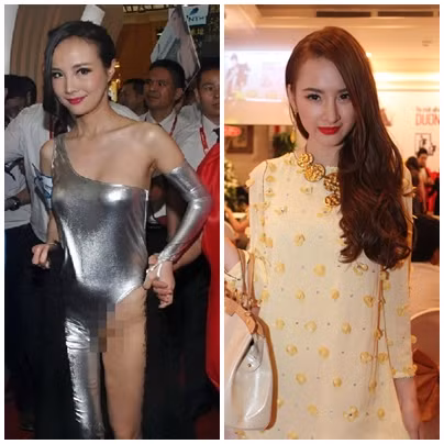Ánh mắt của Angela Phương Trinh và Can Lộ Lộ cũng có đôi nét tương đồng