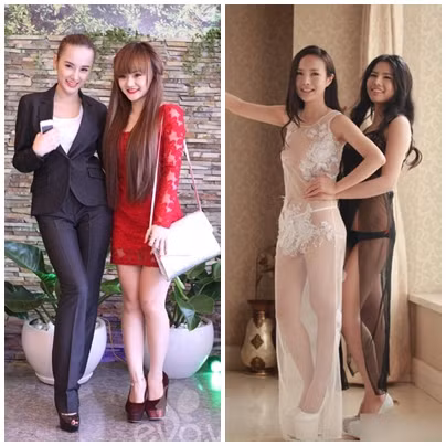 Không những vậy, cả 2 cô nàng đều có một cô em gái...