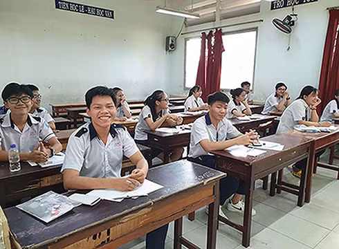 Thí sinh Thành phố Hồ Chí Minh tham dự kỳ thi quốc gia năm 2019 (ảnh minh họa: P.L)