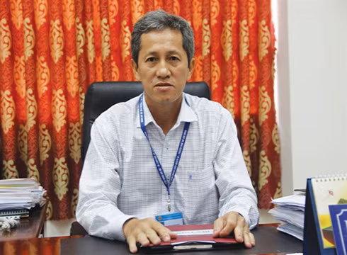 Trưởng phòng Giáo dục và Đào tạo quận 12 - ông Khưu Mạnh Hùng (ảnh: Báo Phụ nữ TPHCM)