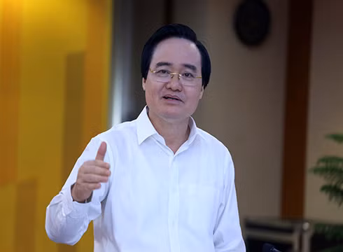 Ông Phùng Xuân Nhạ - Bộ trưởng Bộ Giáo dục và Đào tạo (ảnh: MOET)