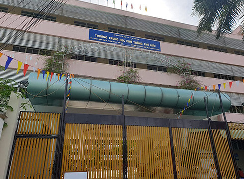 Trường trung học phổ thông Thủ Đức, quận Thủ Đức, Thành phố Hồ Chí Minh (ảnh: P.L) Trường trung học phổ thông Thủ Đức, quận Thủ Đức, Thành phố Hồ Chí Minh (ảnh: P.L)
