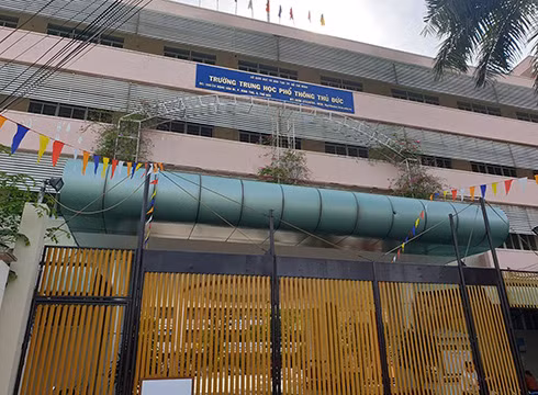 Trường trung học phổ thông Thủ Đức, quận Thủ Đức, Thành phố Hồ Chí Minh (ảnh: P.L)