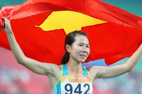 Nữ hoàng điền kinh, Trương Thanh Hằng