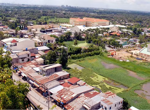 Một góc khu Bình Quới - Thanh Đa, quận Bình Thạnh, Thành phố Hồ Chí Minh (ảnh: SGGP)