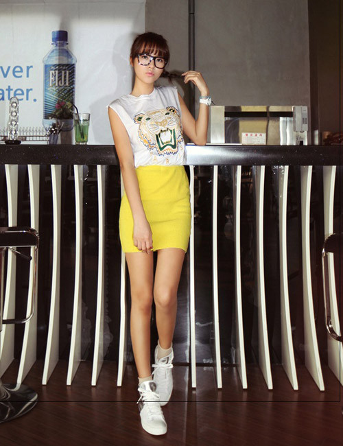 Những màu sắc rực rỡ nhưng không làm mất đi nguyên tắc lịch sự của công sở