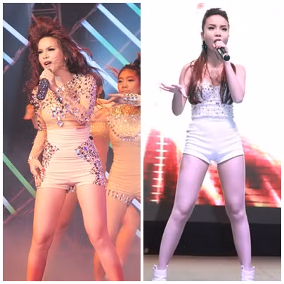 Mặc bodysuit bó sát sạt và ngắn cũn khoe đường cong uốn lượn quyến rũ