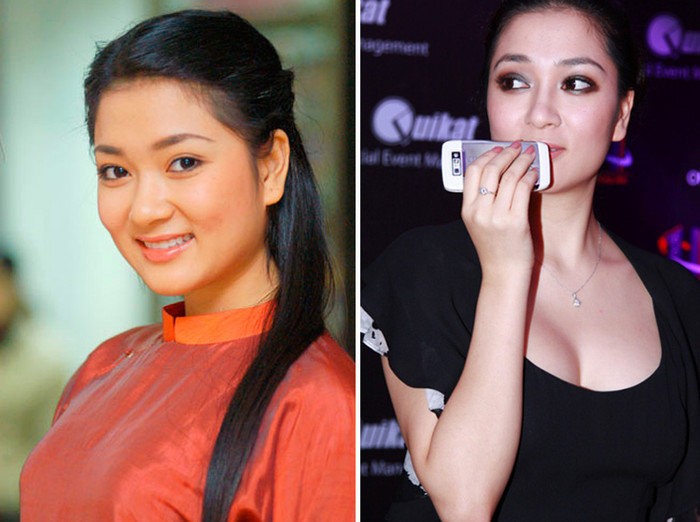 Nguyễn Thị Huyền sở hữu một gương mặt phúc hậu và cơ thể tròn trĩnh nên cô thường xuyên lựa chọn cho mình những trang phục sang trọng để tôn lên vẻ đẹp đằm thắm. Nguyễn Thị Huyền sở hữu một gương mặt phúc hậu và cơ thể tròn trĩnh nên cô thường xuyên lựa chọn cho mình những trang phục sang trọng để tôn lên vẻ đẹp đằm thắm.