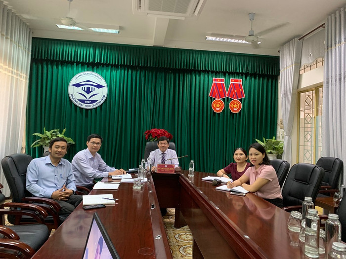 Đại học Quảng Nam phát biểu tham luận Đại học Quảng Nam phát biểu tham luận