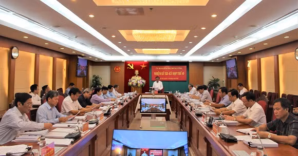 Từ ngày 01 đến 04/6/2020, tại Hà Nội, Ủy ban Kiểm tra Trung ương đã họp Kỳ 45. (Ảnh: Ubkttw.vn)