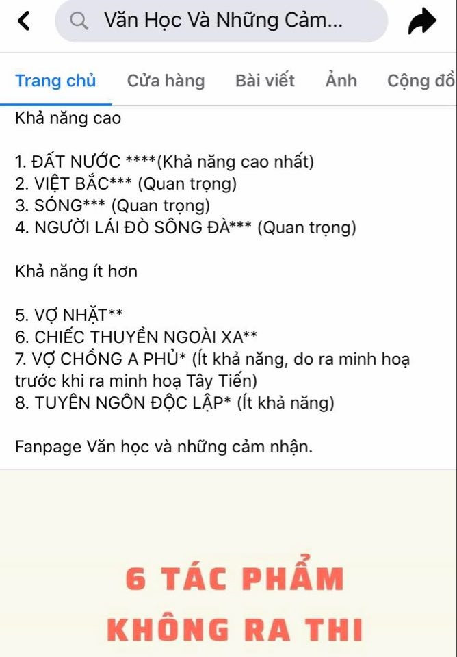 Fanpage này cũng đăng tải thông tin thất thiệt Fanpage này cũng đăng tải thông tin thất thiệt