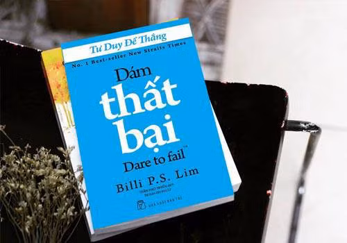 Cuốn sách "Dám thất bại". (Ảnh: Sachkinhdoanh.com.vn)