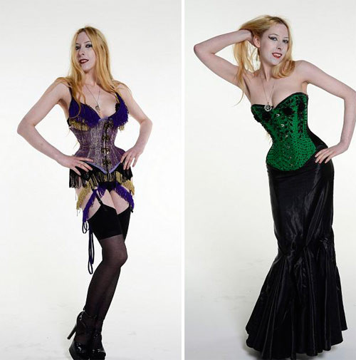 Nerina Orton sở hữu vòng eo nhỏ nhất nước Anh chỉ 39cm