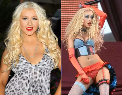 Khi sở hữu thân hình mập mạp, bí quyết của Christina Aguilera là những chiếc váy maxi eo cao và dài với chất liệu mỏng mát. Thêm vùng cổ áo được khoét sâu để đánh lạc hướng sự chú ý của những con mắt soi xét. Vào tháng Giêng năm nay, nữ ca sĩ đã chia sẻ về vấn đề cân nặng của mình trên tạp chí Marie Claire:"Tôi đã bị chỉ trích rất nhiều. Tôi không bao giờ để ý đến những lời đó. Tôi yêu cơ thể của tôi và bạn trai tôi cũng thế. Con trai tôi (Max - 4 tuổi) được khỏe mạnh và hạnh phúc, đó mới là vấn đề đáng quan tâm”.Christina dường như đã tìm thấy một cuộc sống hạnh phúc kể từ khi xuất hiện trên The Voice Mỹ trong hình ảnh một diva khỏe mạnh với những đường cong gợi cảm.