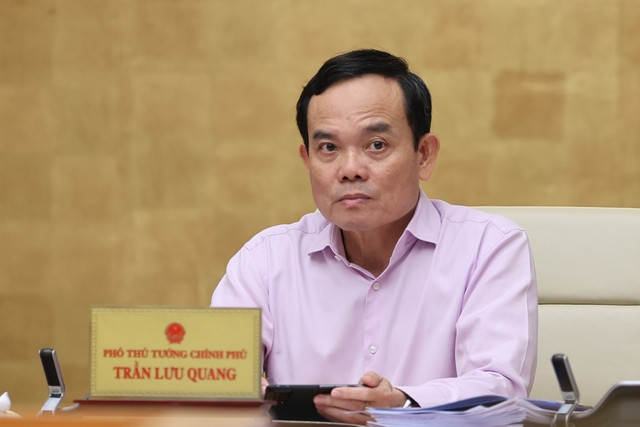 Phó Thủ tướng Trần Lưu Quang phát biểu tại phiên họp. Ảnh: VGP/Nhật Bắc Phó Thủ tướng Trần Lưu Quang phát biểu tại phiên họp. Ảnh: VGP/Nhật Bắc