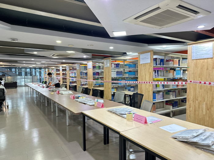 Mọi công tác tổ chức, cơ sở vật chất và trang thiết bị phục vụ cho kỳ thi đã được Trường Đại học Nguyễn Tất Thành chuẩn bị chu đáo. Mọi công tác tổ chức, cơ sở vật chất và trang thiết bị phục vụ cho kỳ thi đã được Trường ĐH Nguyễn Tất Thành chuẩn bị chu đáo (5).jpg