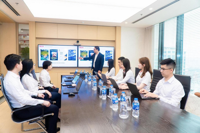 GELEX xây dựng đội ngũ giảng viên nội bộ giúp doanh nghiệp chủ động trong các hoạt động đào tạo. GELEX xây dựng đội ngũ giảng viên nội bộ giúp doanh nghiệp chủ động trong các hoạt động đào tạo.