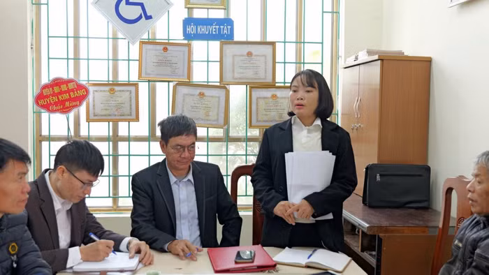 Chị Xuân tích cực tham gia các hoạt động hỗ trợ đời sống người khuyết tật tại địa phương.