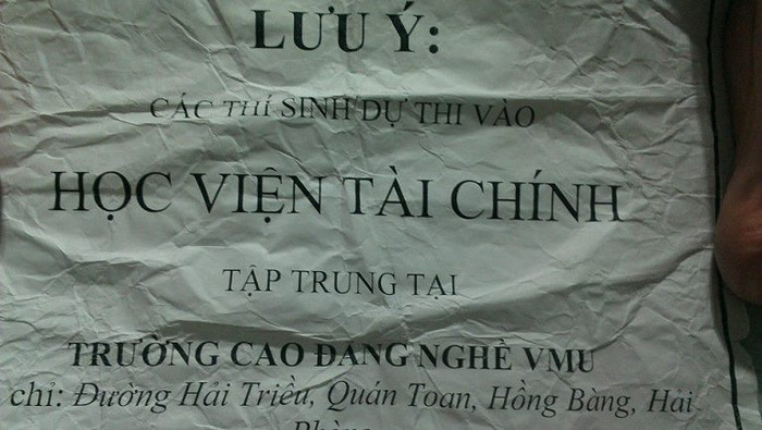 Và đây mới là địa điểm thi chính thức... Và đây mới là địa điểm thi chính thức...