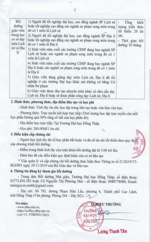 Thông báo 921/TB-ĐHĐT của Trường Đại học Đồng Tháp, hình ảnh chỉ mang tính chất minh họa. Thông báo 921/TB-ĐHĐT của Trường Đại học Đồng Tháp, hình ảnh chỉ mang tính chất minh họa.