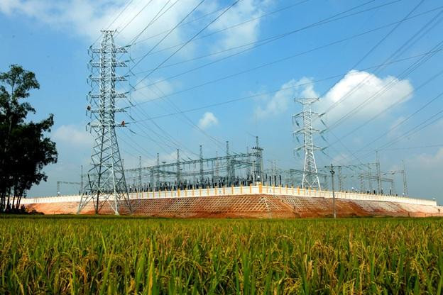 TBA 220kV Phú Bình cấp điện cho Samsung Thái Nguyên TBA 220kV Phú Bình cấp điện cho Samsung Thái Nguyên