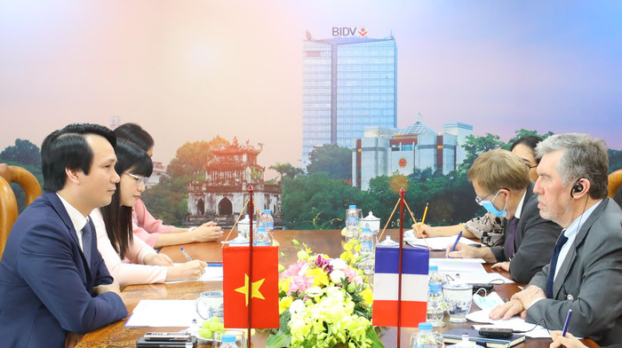 Buổi làm việc giữa BIDV và AFD Buổi làm việc giữa BIDV và AFD