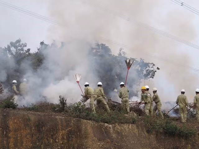 Diễn tập phòng cháy chữa cháy tại Thừa Thiên Huế