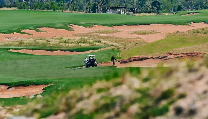 Từ 1/2020-2/2021, lượng tìm kiếm bất động sản sân golf trên toàn cầu đã tăng 26% so với năm 2019. Ảnh: Sân golf PGA NovaWorld Phan Thiet