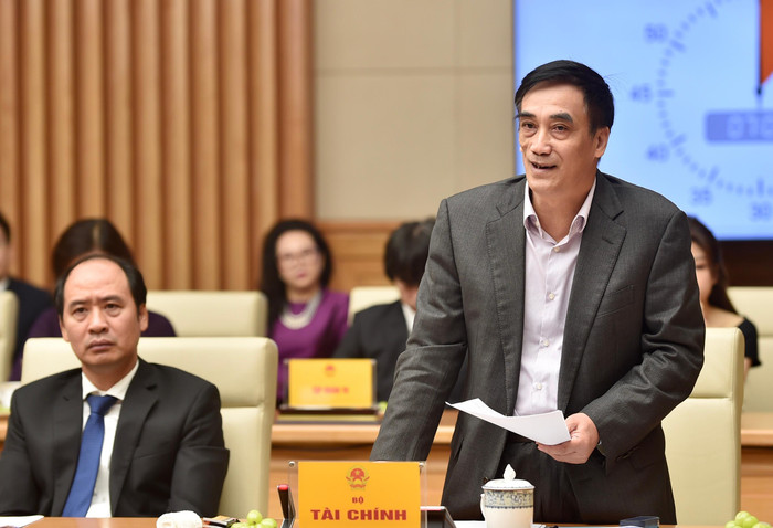 Thứ trưởng Bộ Tài chính Trần Xuân Hà: Nhờ có đóng góp của cộng đồng doanh nghiệp và doanh nhân, kinh tế nước ta có sự phát triển và tăng trưởng, gia tăng về kim ngạch xuất nhập khẩu. Ảnh: VGP/Nhật Bắc Thứ trưởng Bộ Tài chính Trần Xuân Hà: Nhờ có đóng góp của cộng đồng doanh nghiệp và doanh nhân, kinh tế nước ta có sự phát triển và tăng trưởng, gia tăng về kim ngạch xuất nhập khẩu. Ảnh: VGP/Nhật Bắc
