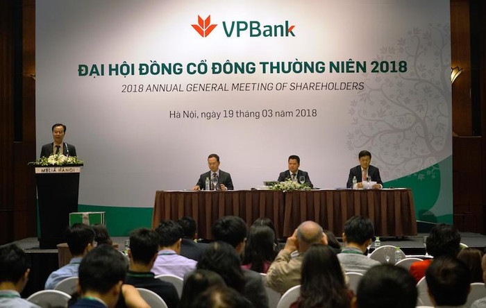 Đại hội đồng cổ đông thường niên 2018 của VPBank Đại hội đồng cổ đông thường niên 2018 của VPBank