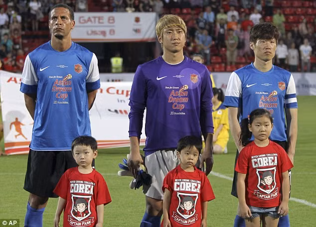 Ferdinand và Park Ji-sung