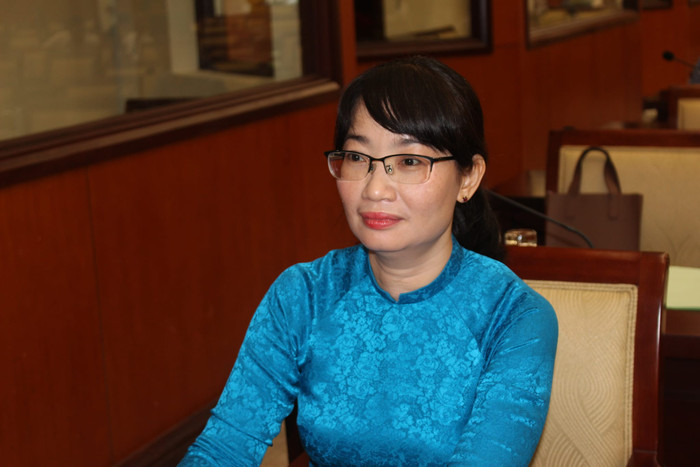 Bà Trần Thị Diệu Thúy - tân Phó Chủ tịch Ủy ban Nhân dân Thành phố Hồ Chí Minh (ảnh: CTV) gdvn_HDNDTPHCMb.jpg