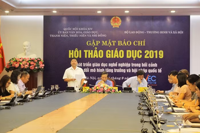 Hội thảo Giáo dục 2019 lấy chủ đề về phát triển giáo dục nghề nghiệp