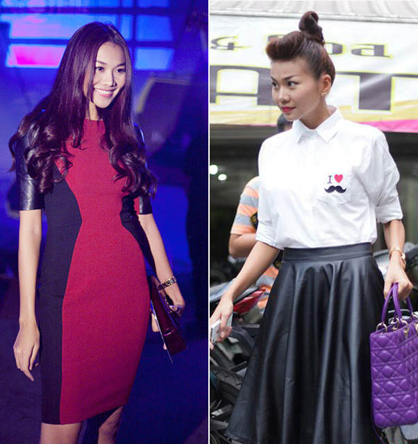 Thanh Hằng không mấy mặn mà với quần da, chị ấy luôn tìm kiếm những thiết kế da tạo sự cổ điển, nữ tính. Thanh Hằng không mấy mặn mà với quần da, chị ấy luôn tìm kiếm những thiết kế da tạo sự cổ điển, nữ tính.