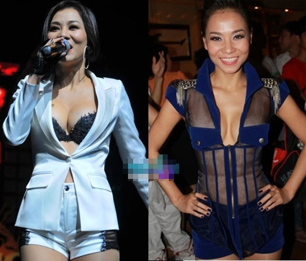 Không chỉ nổi bởi giọng hát mà phong cách ăn mặc của nữ ca sĩ "Đường cong" cũng đã làm tốn rất nhiều giấy mực của báo chí và bị lên án không ít. Cô thường bước lên sân khấu với những trang phục 'sến sẩm', hở hang vô độ, khoe hết những gì có thể khoe được. Phong cách thường thấy của Thu Minh đó là những bộ jumpsuit thiếu vải bó sát lấy cơ thể, hoặc khi nào kín đáo với quần dài thì áo của cô lại không thể hở hơn được nữa, thậm chí đến những chiếc váy cũng phải khoét sâu, xẻ cao thấu trời,...