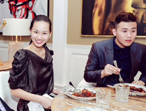 Người đẹp Tống Diệu Hằng cũng góp mặt. Người đẹp Tống Diệu Hằng cũng góp mặt.