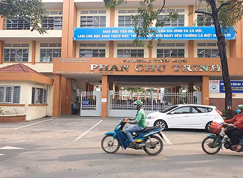Trường tiểu học Phan Chu Trinh, quận Tân Phú, Thành phố Hồ Chí Minh (ảnh minh họa: P.L)